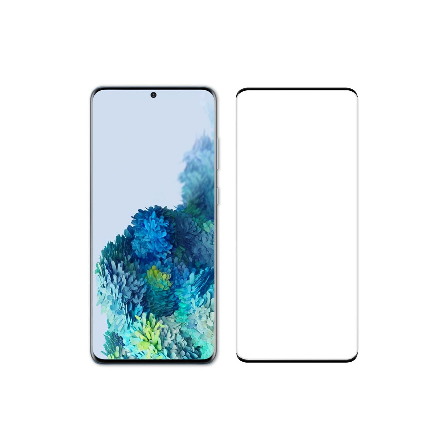 Samsung Galaxy S20 Helhetlig Herdet Glass