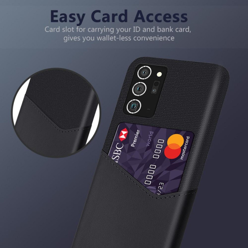 Samsung Galaxy Note 20/Note20 5G KSQ - kotelo korttipaikalla