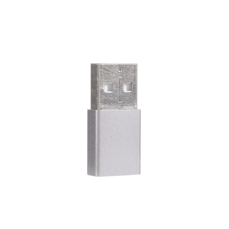 USB - uros - tyypin naaras 2.4A mini - sovitinmuunnin - musta