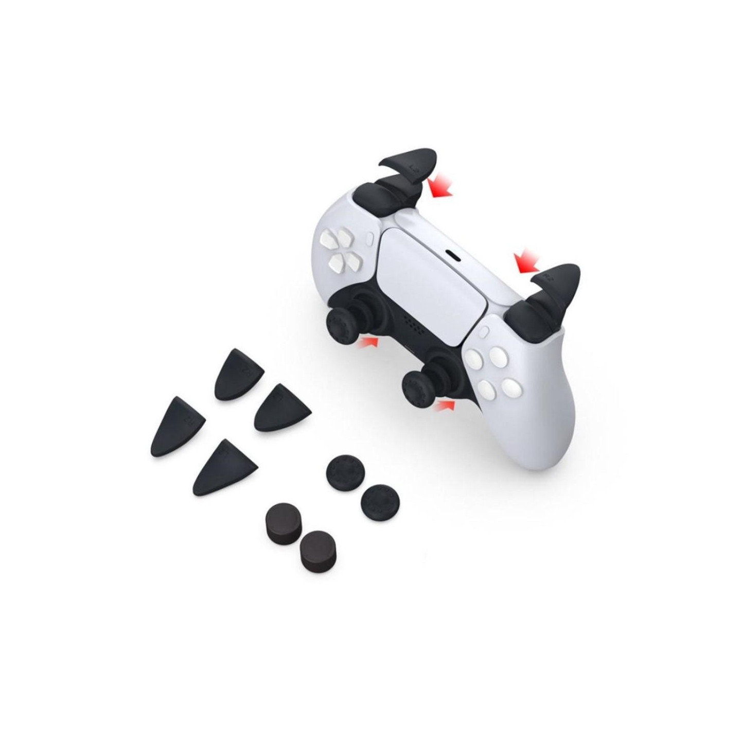 DOBE triggerknap + vippehætte til Sony PS5 gamepad