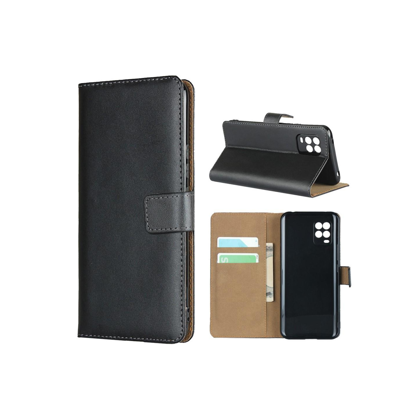 Wallet Stand Mobiltelefon Taske til Xiaomi Mi 10 Lite