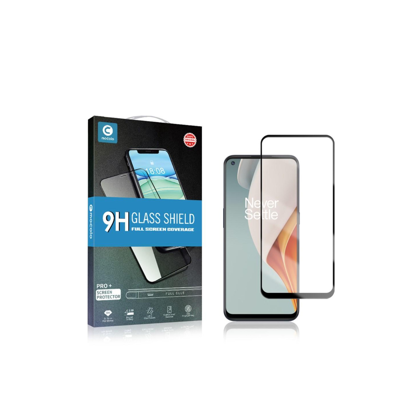 MOCOLO hærdet glas fuldskærmfilm OnePlus Nord N10 5G