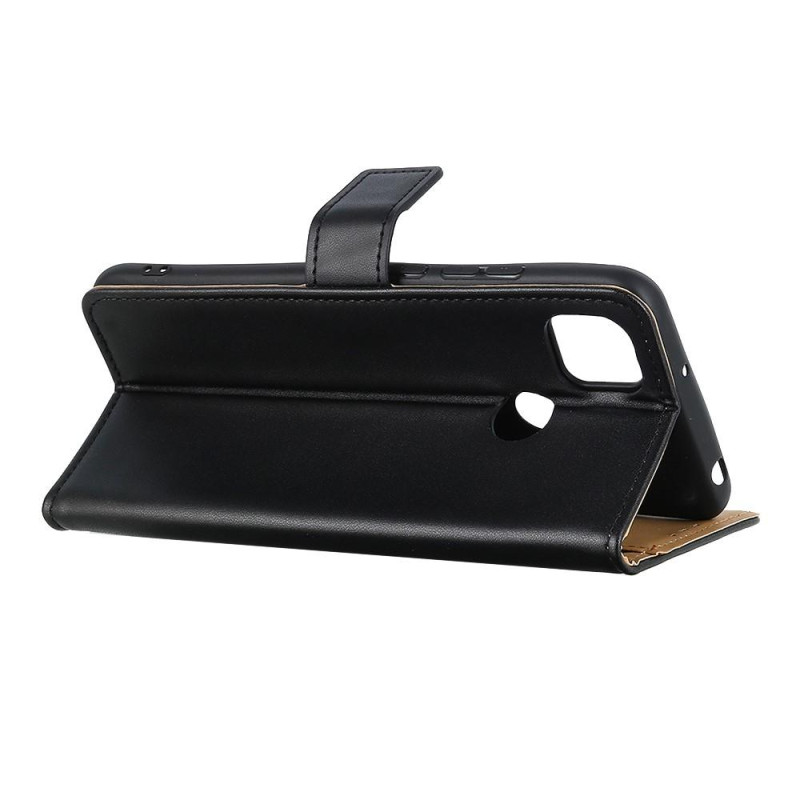 Wallet Stand Mobile Phone Case for Xiaomi Redmi 9C - Black
