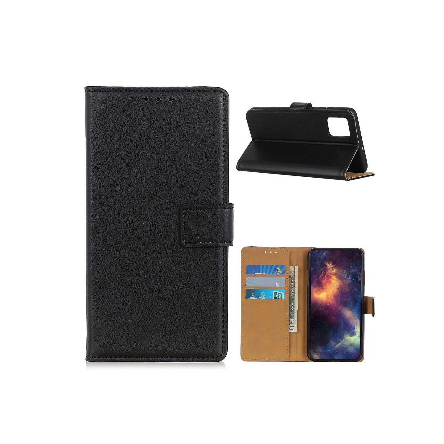 Tegnebogstativ Mobiltelefontaske til Xiaomi Mi 10T/Mi 10T Pro