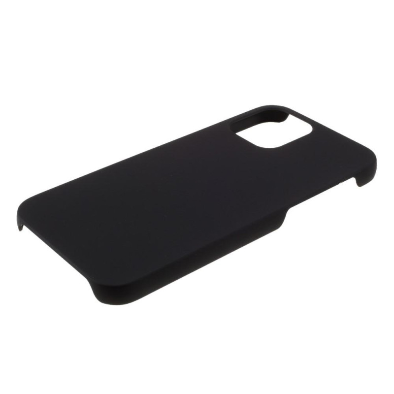 Rubberized Hard PC Case Protective Shell for iPhone 12 - Black