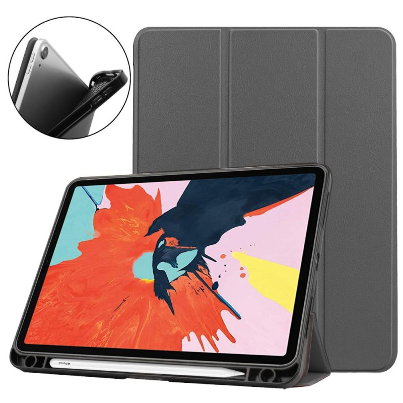 Apple iPad Air (2020) (2022) Tri - fold Stand Tablet Case - Gray