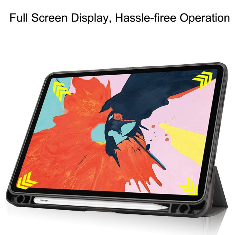 Apple iPad Air (2020) (2022) Kolminkertainen jalusta tablettikotelo - harmaa