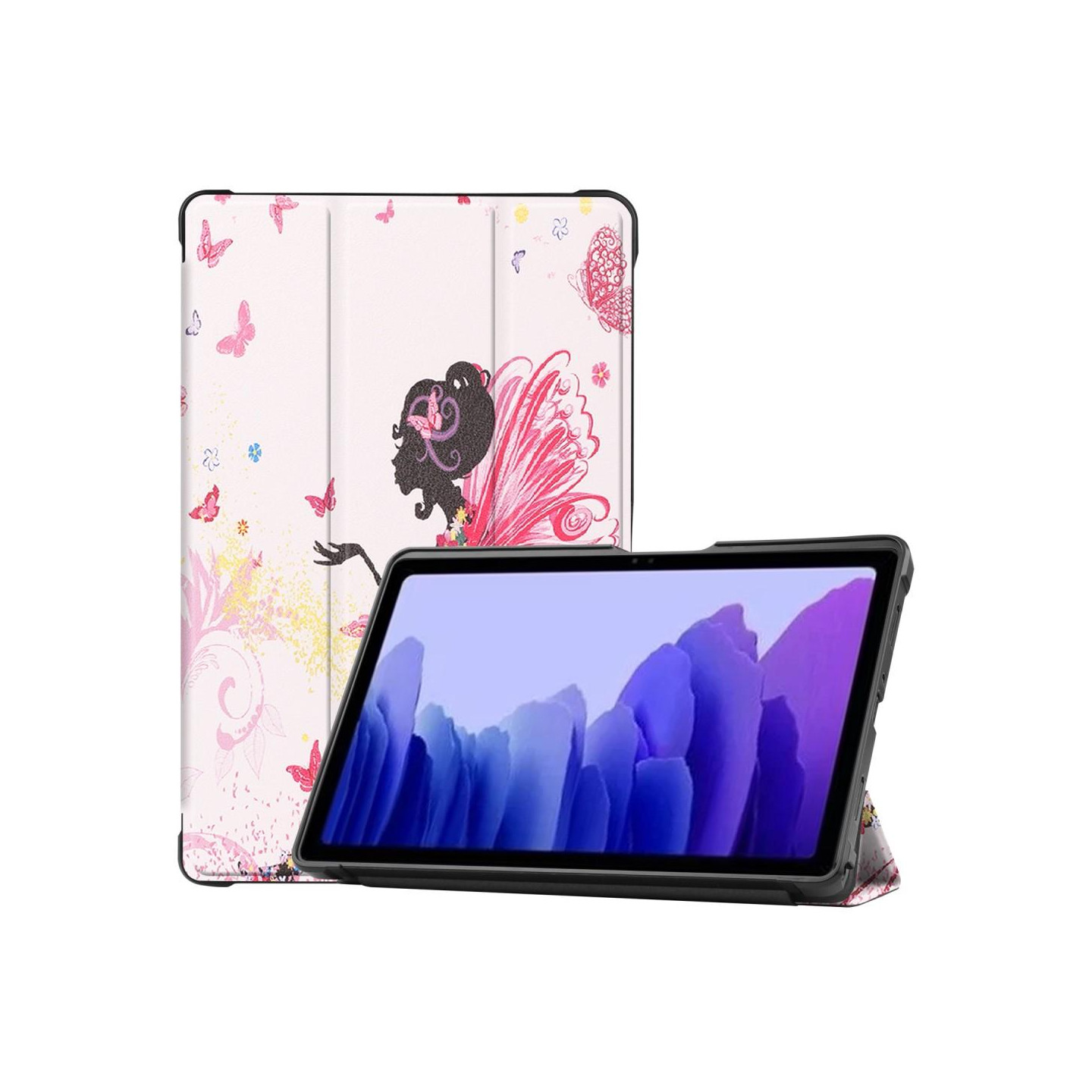 Tri - fold Stand Case for Samsung Galaxy Tab A7 10.4" - Girl