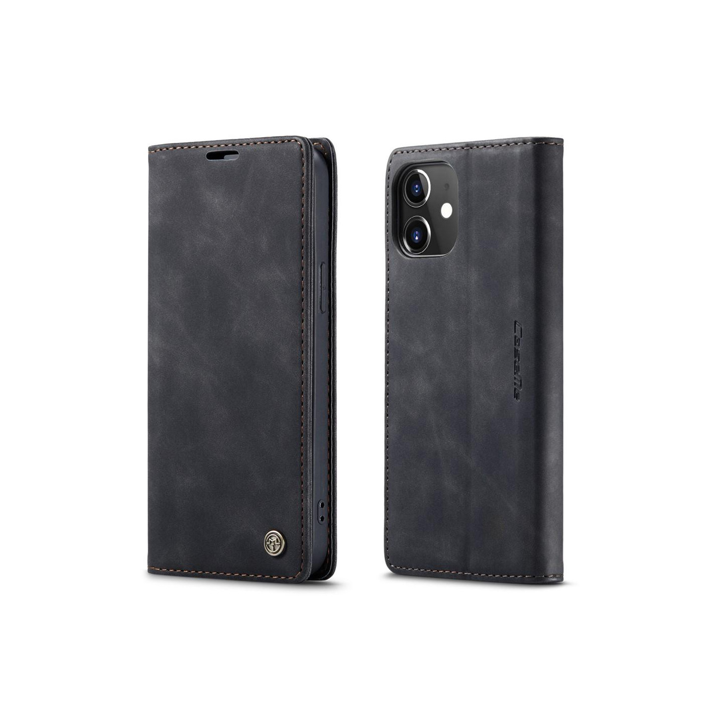 CASEME Retro Wallet Case for iPhone 12 mini