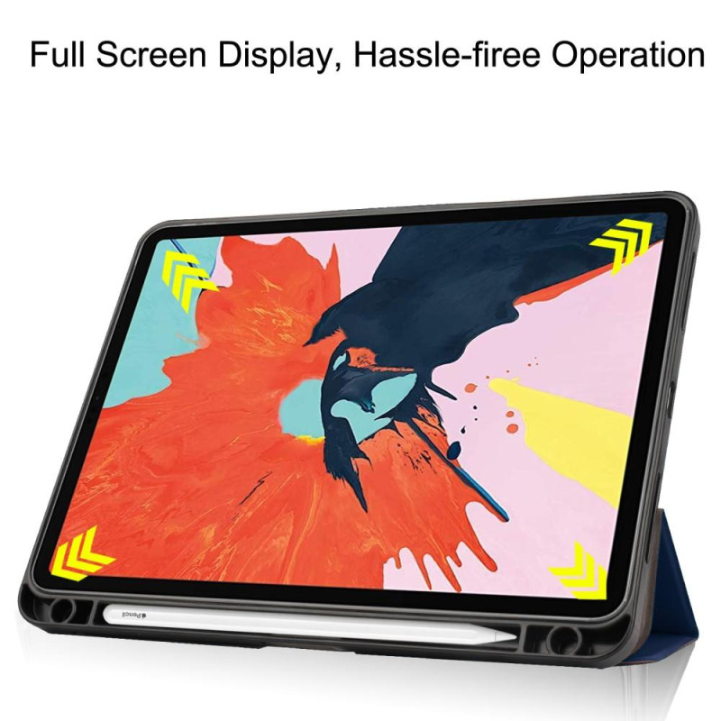 Apple iPad Air (2020) (2022) Tri - fold Stand Tablet Case - Dark Blue