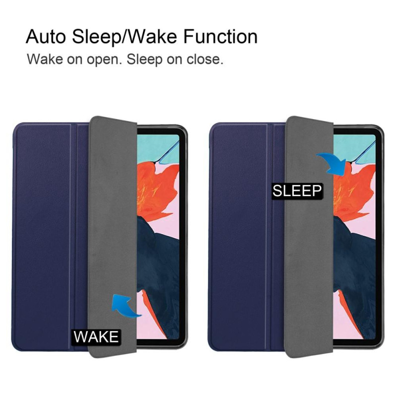 Apple iPad Air (2020) (2022) Trifoldet stativ - tabletetui - Mørkeblå