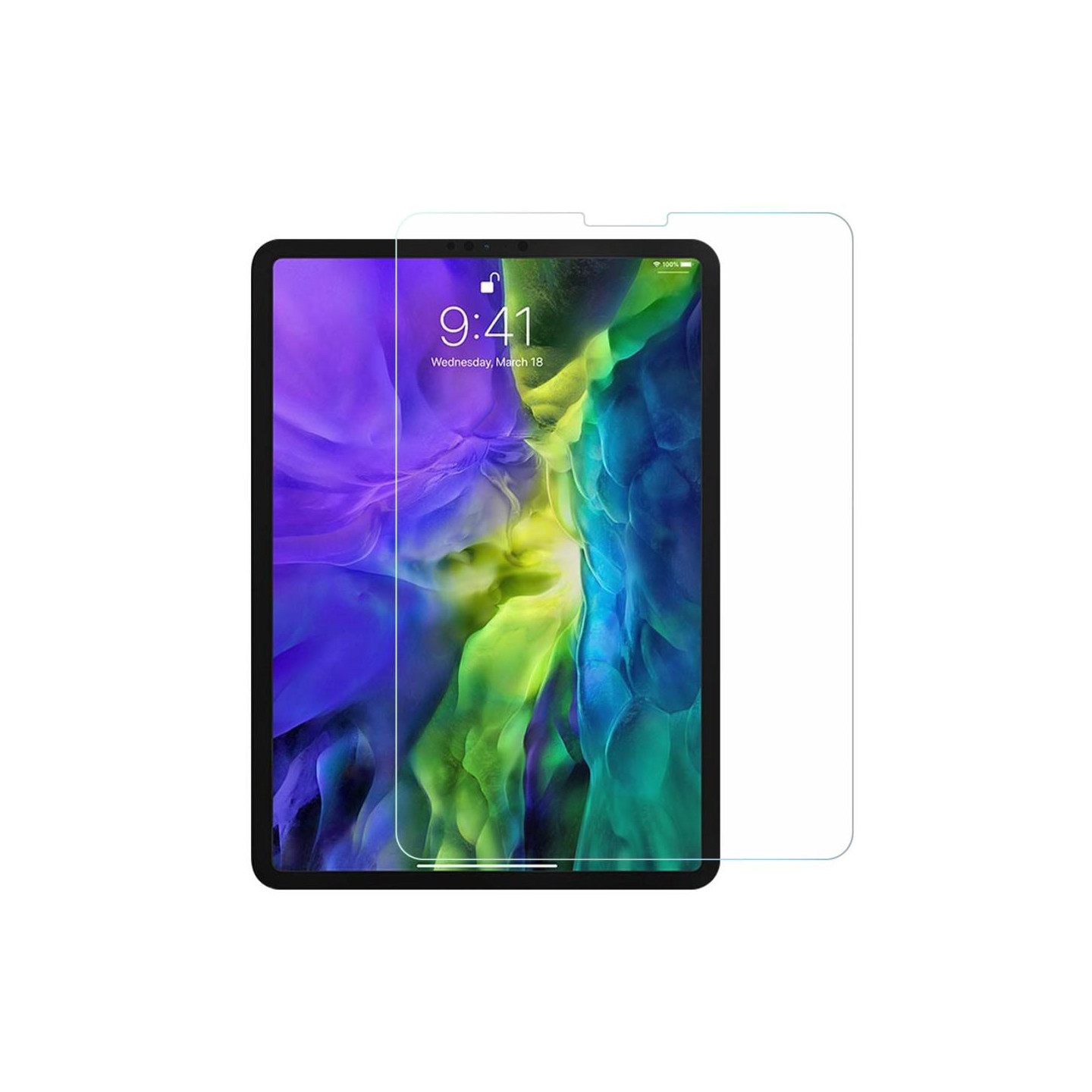 Skærmfilm i hærdet glas (kantlim) til iPad Air 2020/2022 iPad Pro 11" 2020/2021/2022