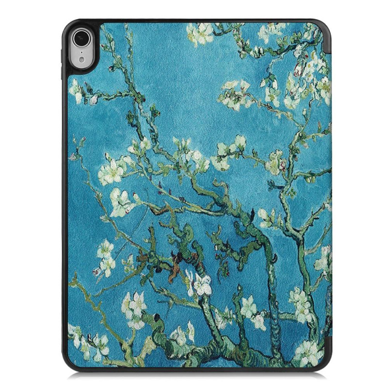 Apple iPad Air (2020) (2022) Trippeldeksel med smal passform - Tre med blomster