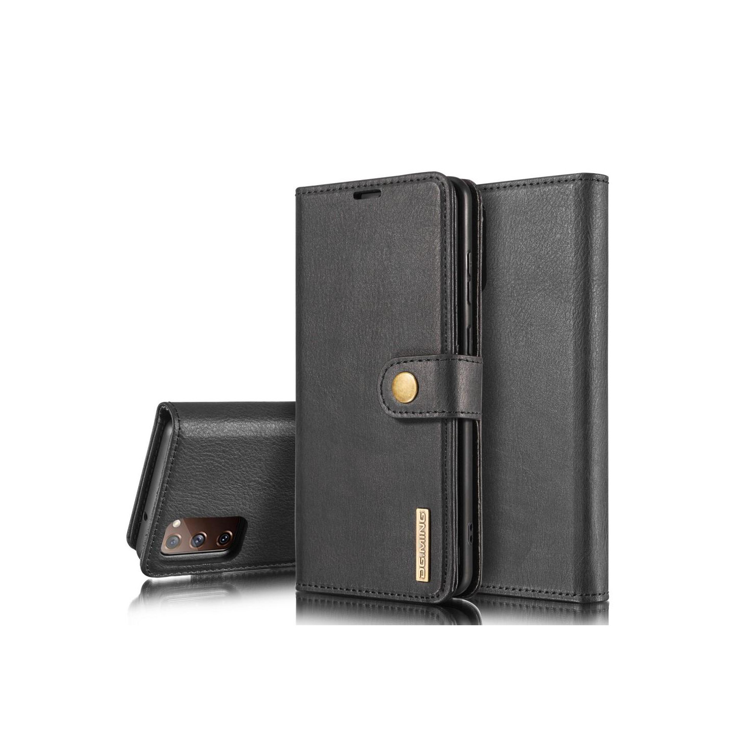 DG.MING 2 - in - 1 Wallet Case for Samsung Galaxy S20 FE