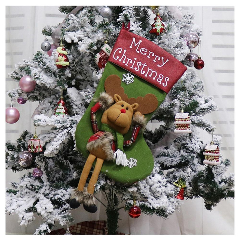 Julestrømpe Julegavesokk - Moose