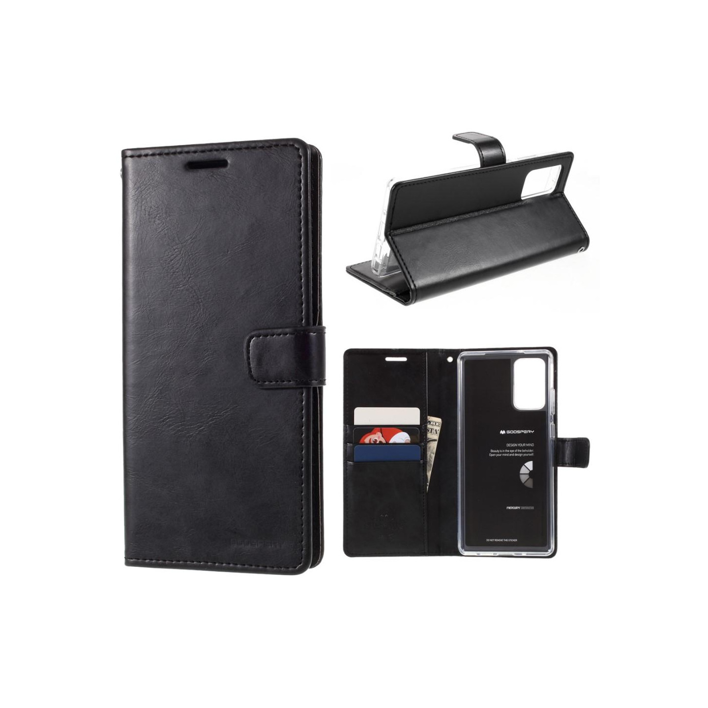 MERCURY GOOSPERY Blue Moon Wallet Case Samsung Galaxy Note 20