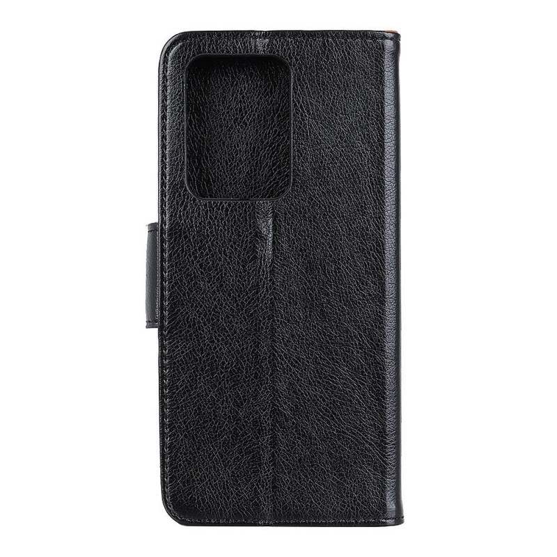 Textured Split Leather Lompakkokotelo Samsung Galaxy Note 20 Ultra