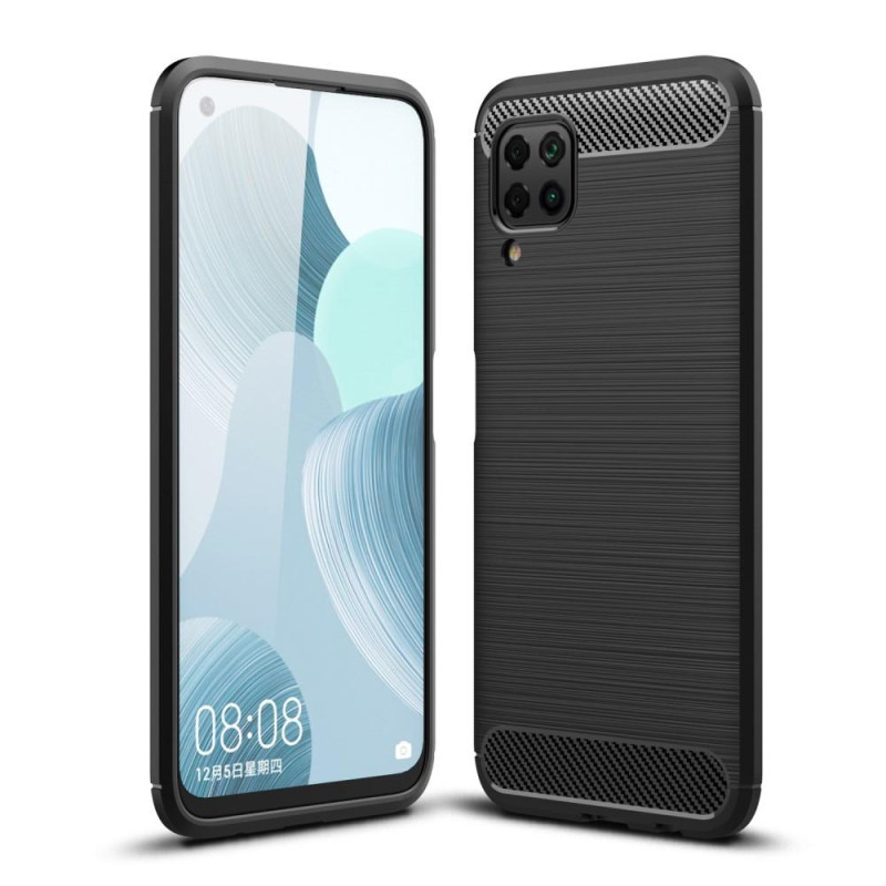 Carbon Fiber Texture TPU Back Shell for Huawei P40 Lite