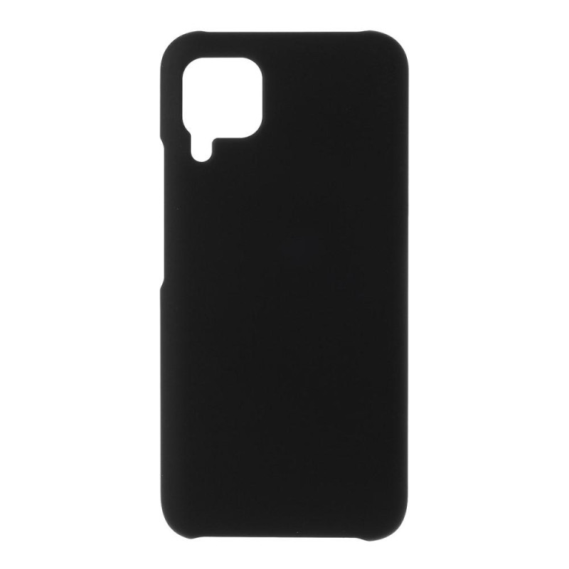 Huawei P40 Lite Gummiert Hardplastcover - Sort