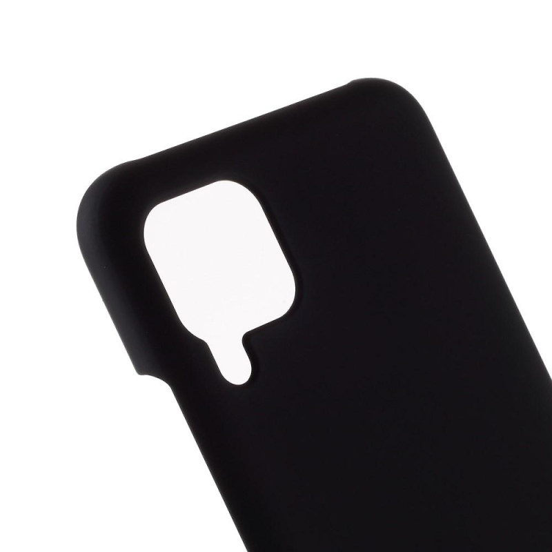 Huawei P40 Lite Gummiert Hardplastcover - Sort