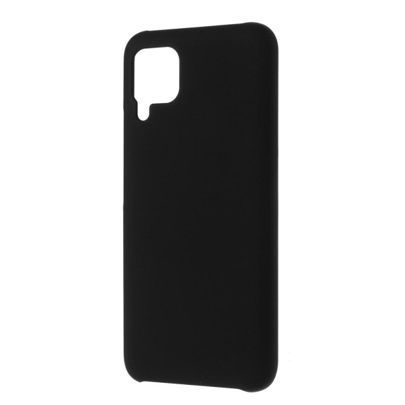 Huawei P40 Lite Gummiert Hardplastcover - Sort