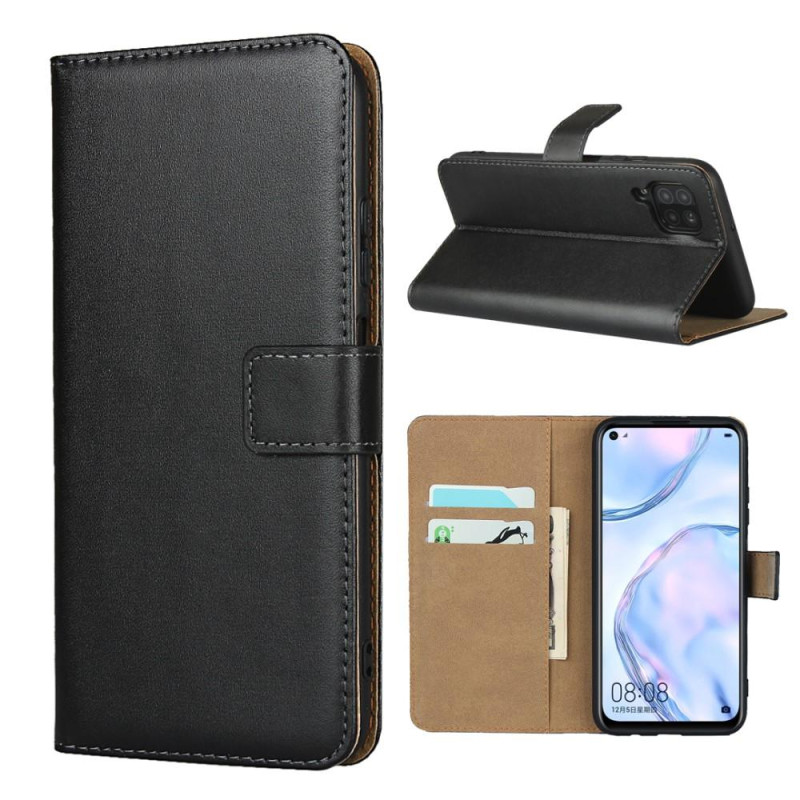 Cell Phone Wallet Case for Huawei P40 Lite - Black