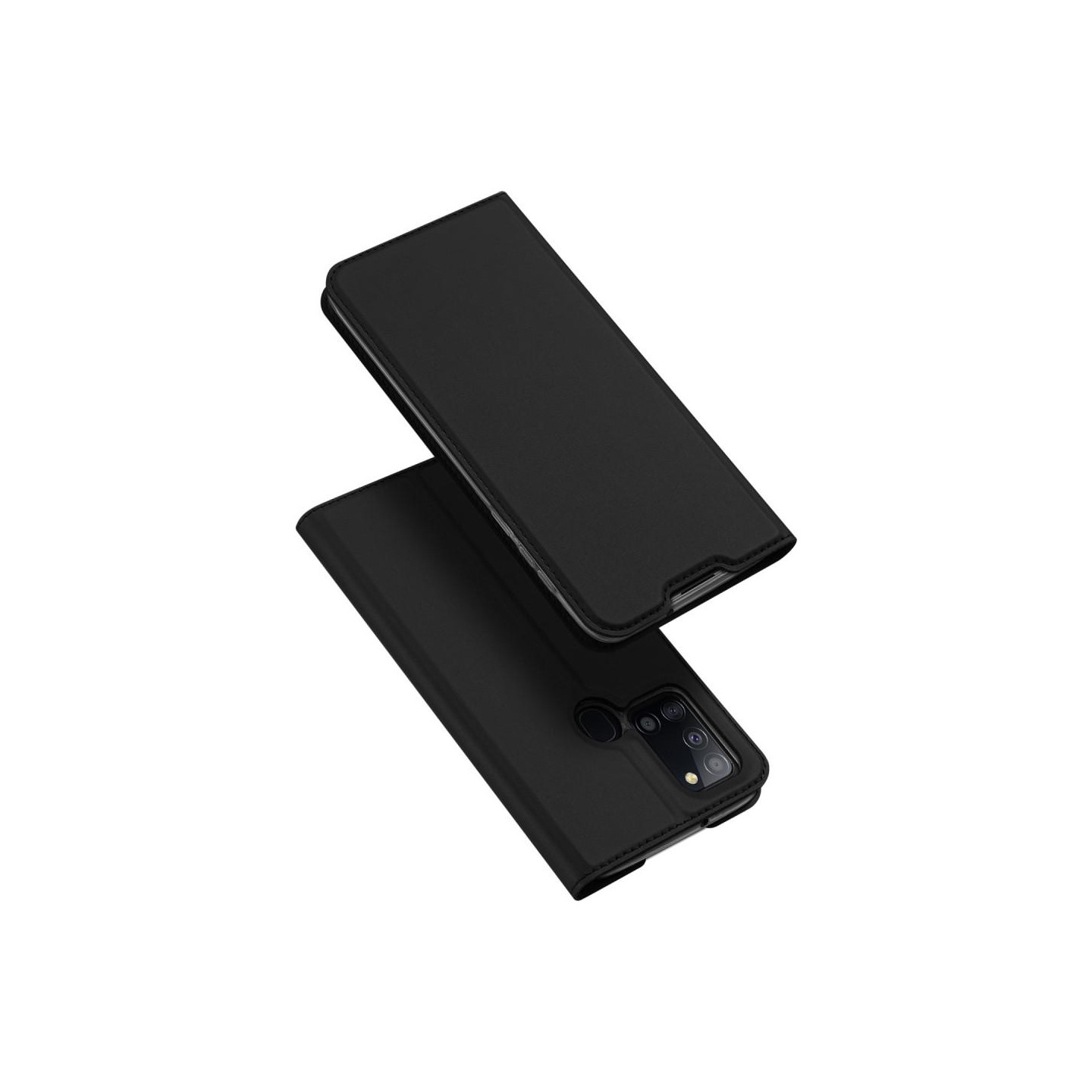 DUX DUCIS Skin Pro - sarja Samsung Galaxy A21s - Musta