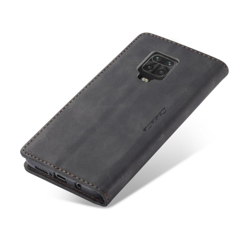 CASEME Lommebok - deksel Xiaomi Redmi Note 9 Pro - Svart