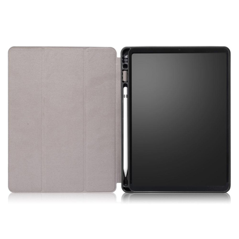 Apple iPad 10.2 2019/2020/2021 Slim Fit Trifoldbart Deksel - Svart