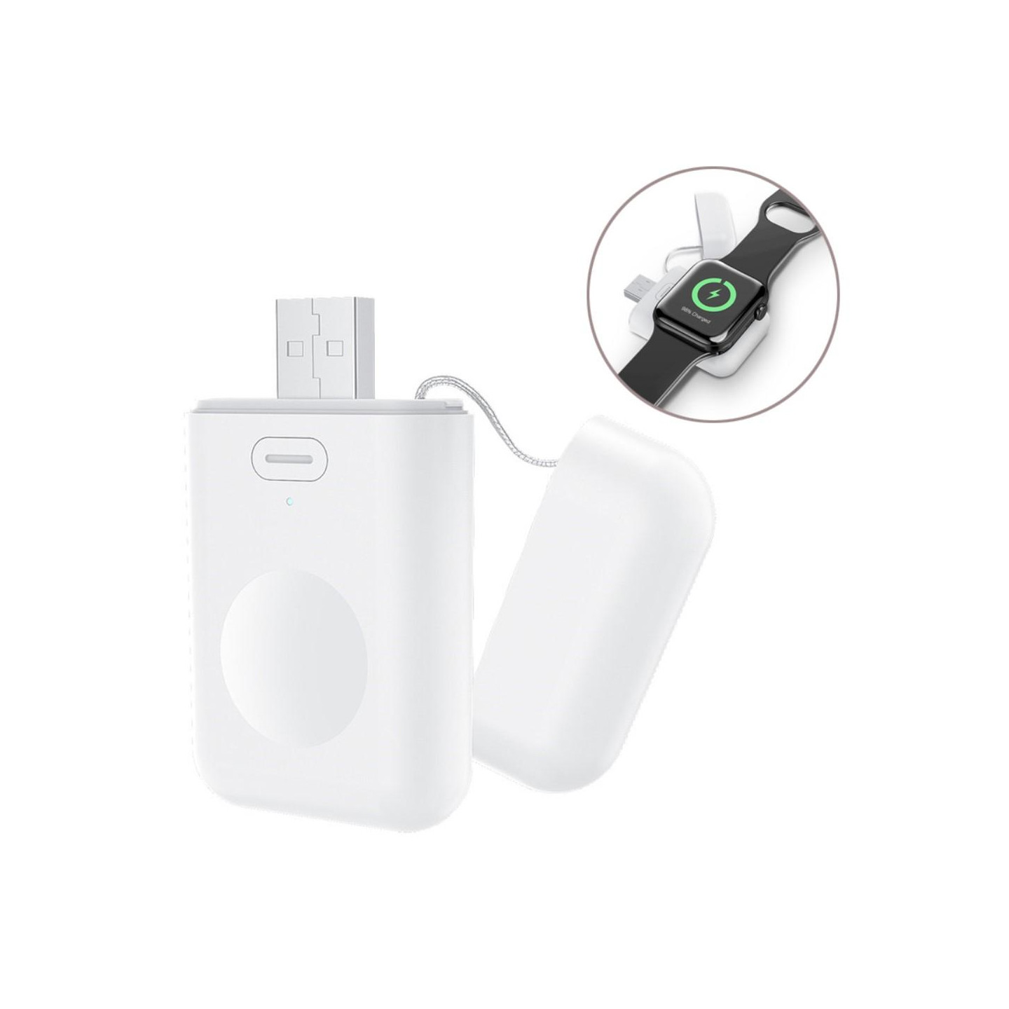 Wireless Charger Powerbank to Apple Watch Serie 7/6/5/4/3/2/1