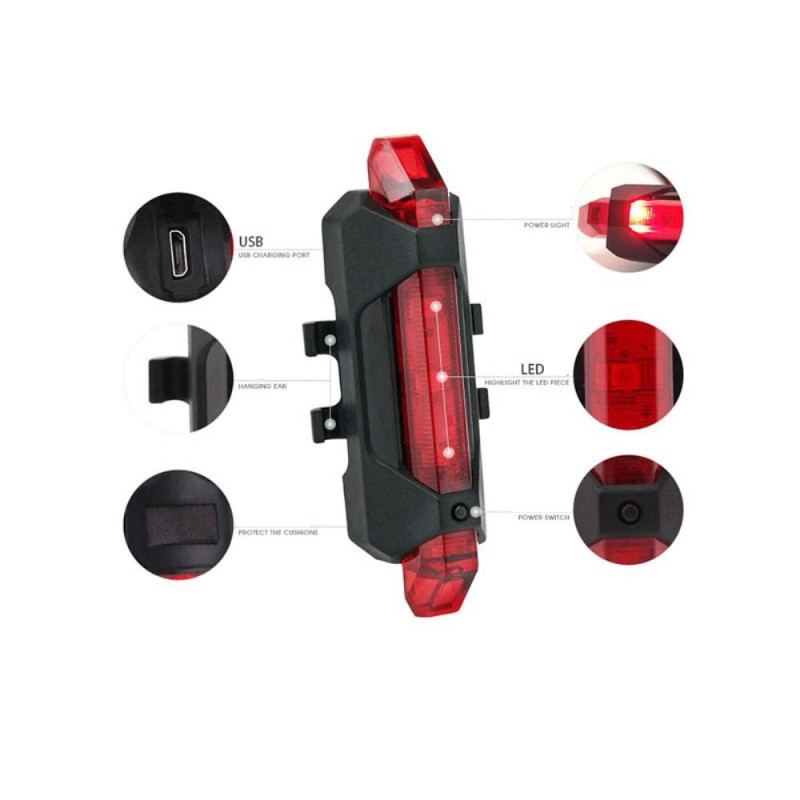 XIAOMI Mijia M365 Electric Scooter Warning LED Flashlight