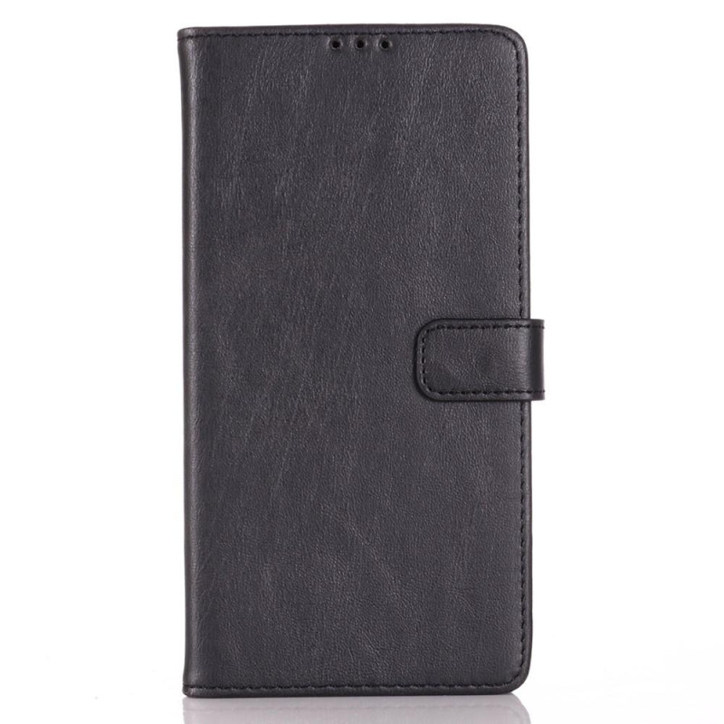 Retro Wallet Stand Suojakuori - Huawei P40 Lite - Musta