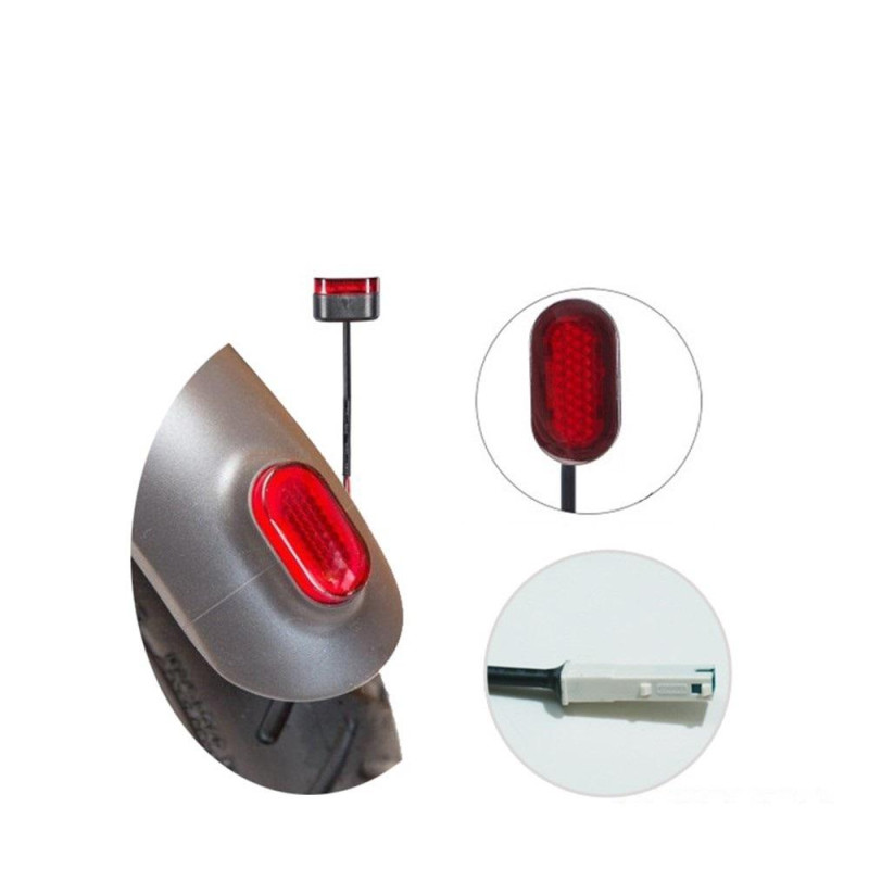 Rear Tail Light LED Lamp for Xiaomi M365 Scooter