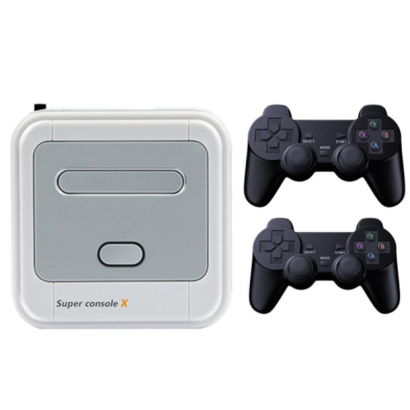 SUPER CONSOLE X Mini Game Console with 2 Wireless Controller