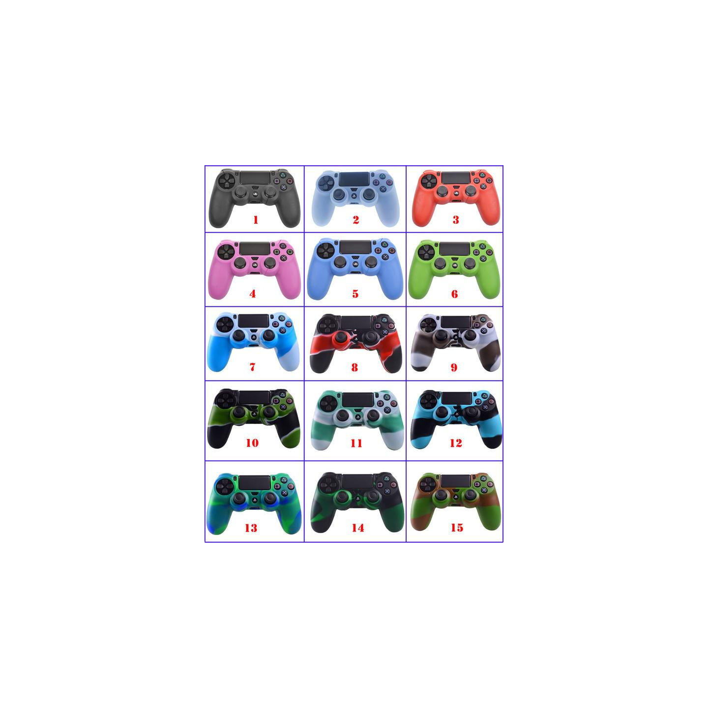 Silicone Skin Grip For Playstation 4 PS4 Controller