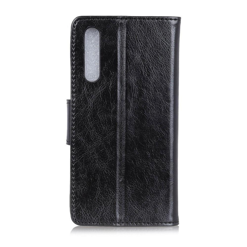 Sony Xperia 10 II Textured Split Wallet Case - Black